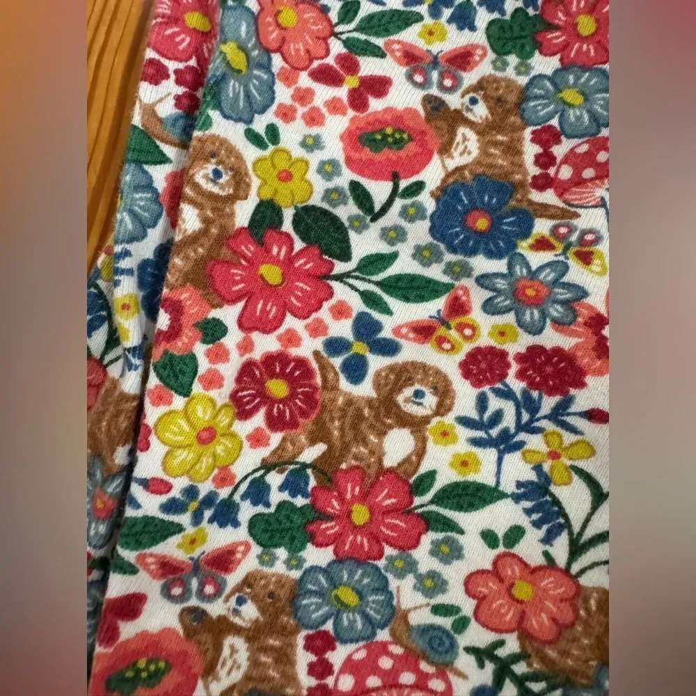 Mini Boden Floral PJ Bottoms